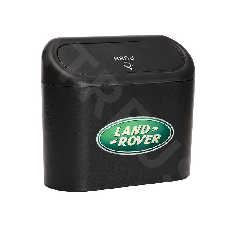 Tempat Sampah Mobil Land Rover Gantung Tutup Flip Dustbin Tipe Tekan Storage Box Organizer Aksesoris Mobil Untuk Freelander 2fender Range Rover Evoque DISCOVERY