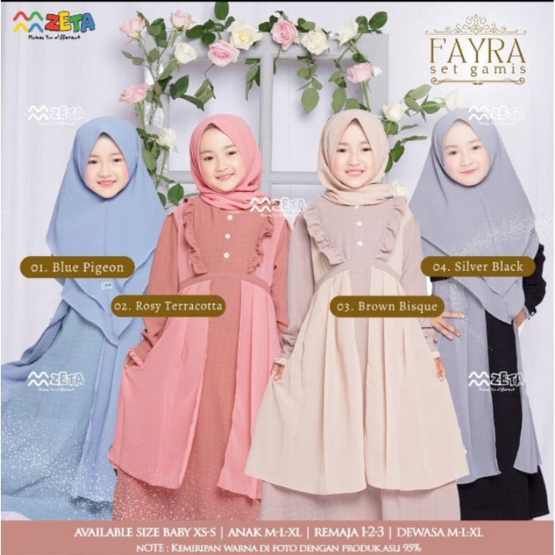 Fayra Series By Zeta Outfit