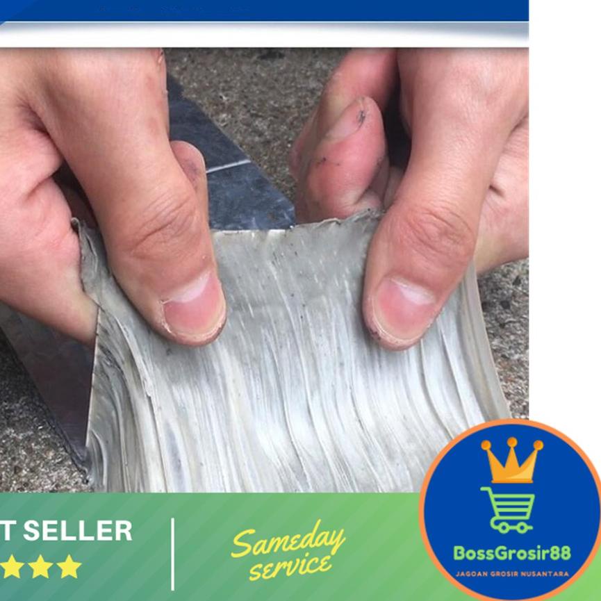 ♤ Lakban Alumunium Foil Tape Tahan Air Bocor Atap / LAKBAN SUPER KUAT ○