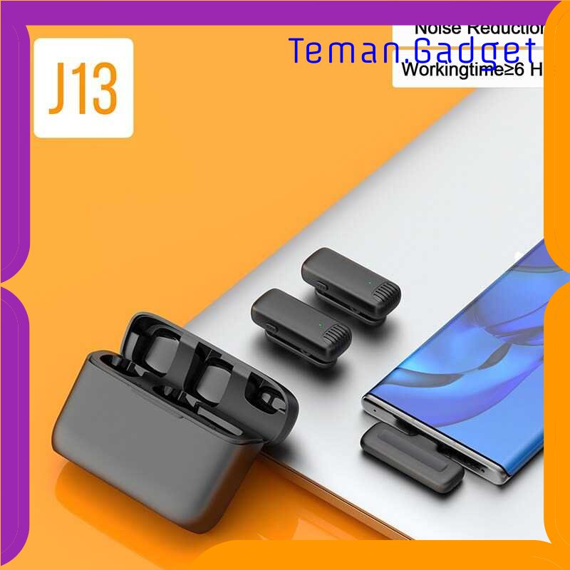 TG - KMR SENXIN Wireless Lavalier Lapel Microphone Podcast Live Lightning - J13