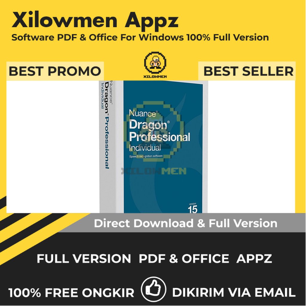 [Full Version]  Nuance Dragon Professional Individual Pro PDF Office Lifetime Win OS