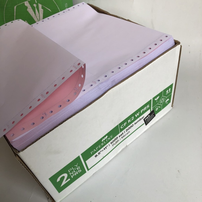

Terlaris Continuous Form 2 Ply Prs Kertas Komputer Paperline K2 Prs
