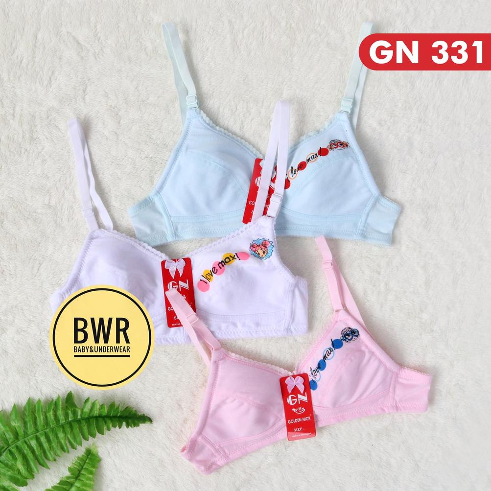 ⚡GROSIR⚡ Bra ABG Golden Nick SA 307 324 331 821 830 BH Anak Remaja Perempuan Motif Lucu - Bwr