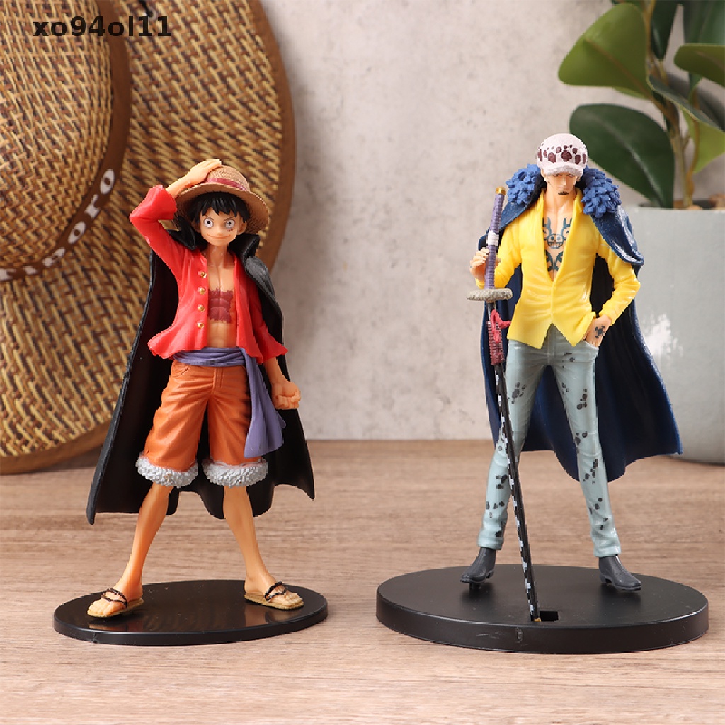 Xo 19cm One Piece Anime Action Figure Monkey.D.luffy Hand Made Mainan Peripherals OL