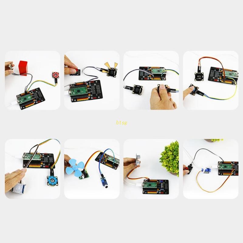 Btsg Papan Ekspanding Sensor Pico Gpio Multi Fungsional Untuk Raspberry Pi Papan Pengembangan Sambungan Mudah