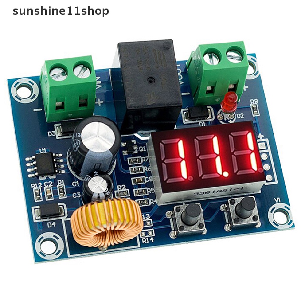 Sho XH-M609 DC 12V-36V Charger Module Modul Perlindungan Tegangan Daya Rendah Putus Papan Modul Perlindungan OverDischarge N