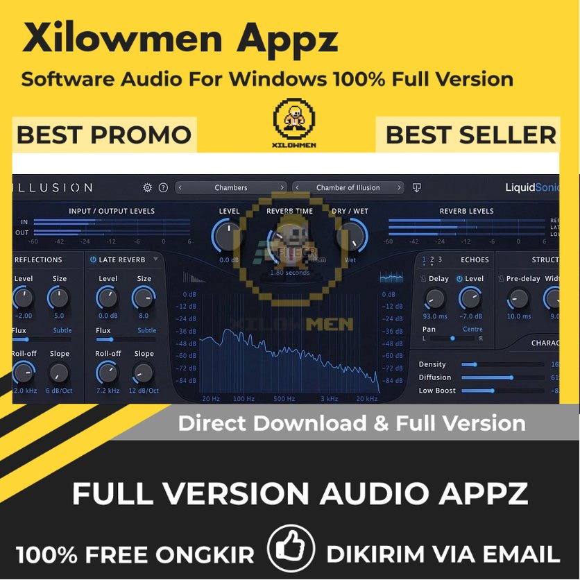 [Full Version] LiquidSonics Illusion Pro Lifetime Audio Software WIN OS