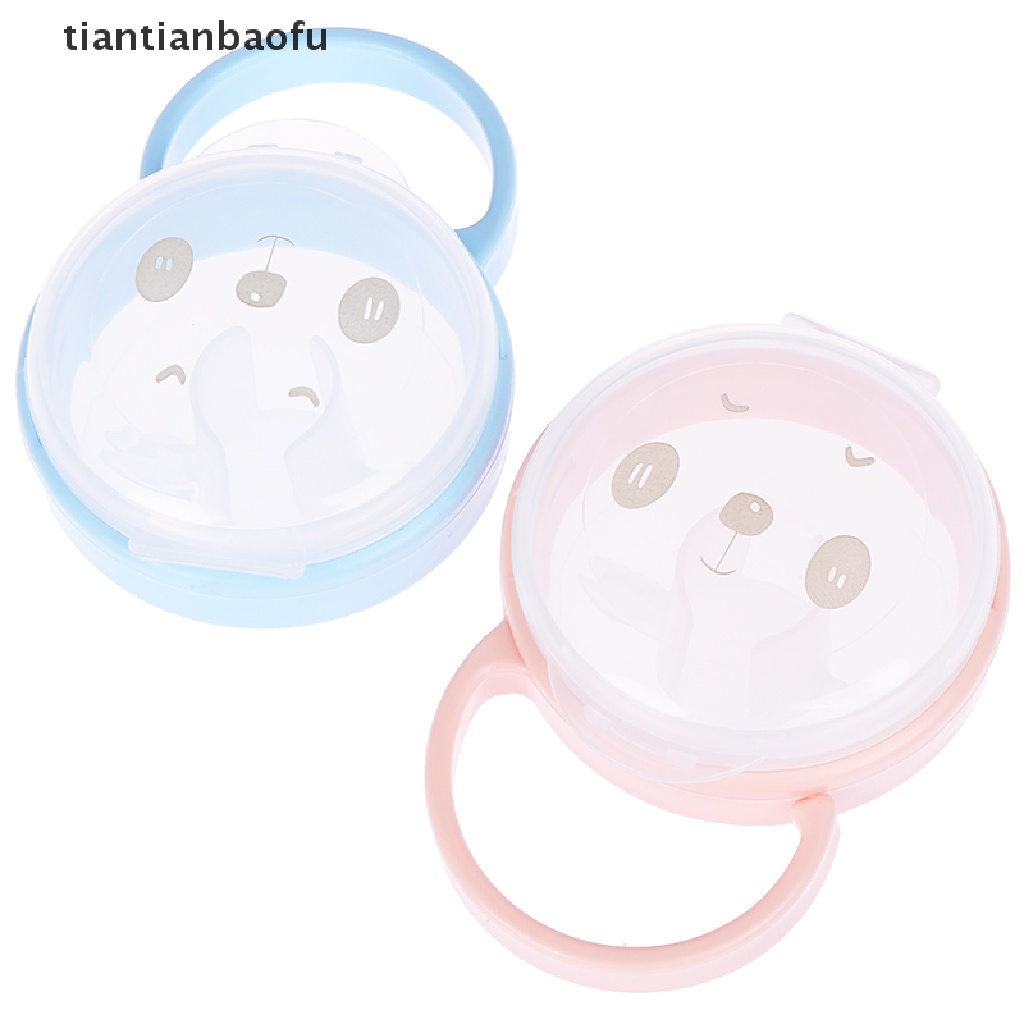 [tiantianbaofu] 1pc Dot Bayi Bayi Portabel nipple travel Penenang Wadah Dot Kotak Butik