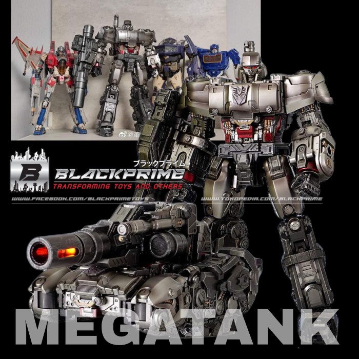 ✿ BISA COD✿ Megatank MT-01 Monocrat Megatron Robot Transformers Megatron Figure