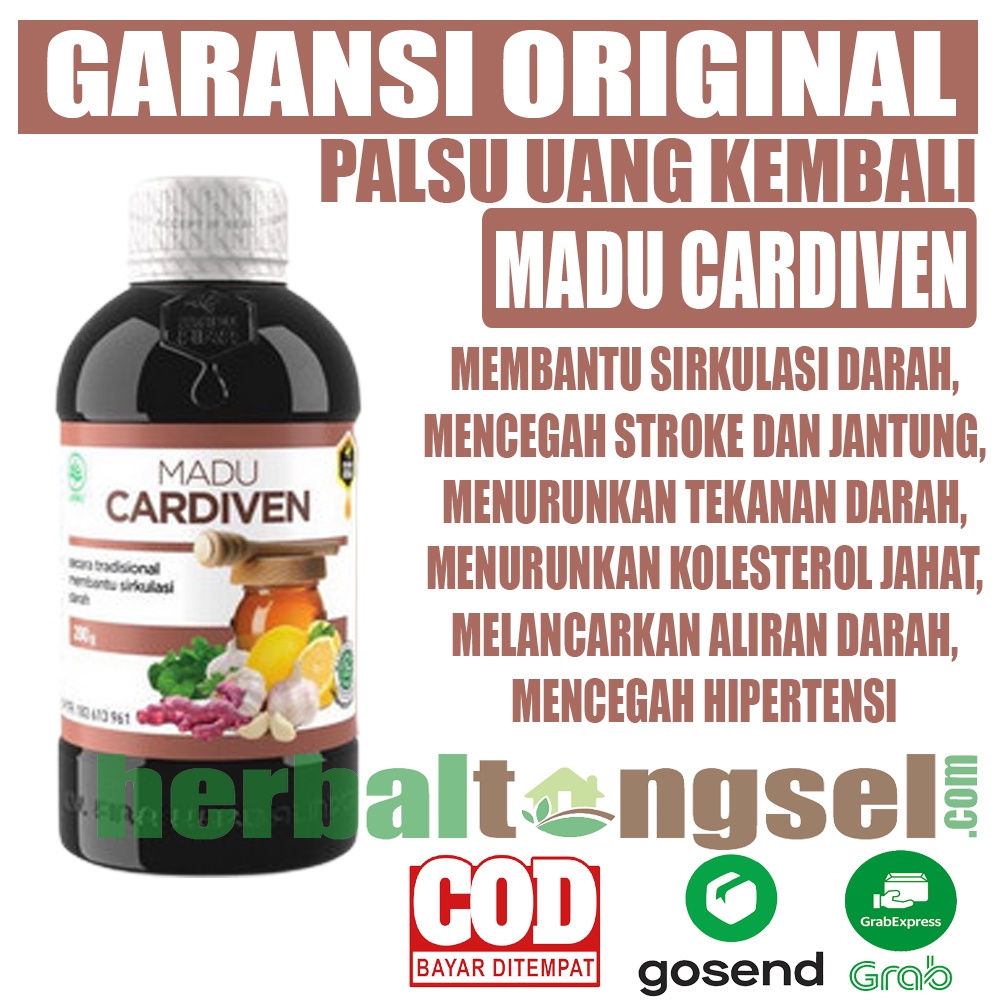 Madu Cardiven Obat Jantung Madu Cardiven Original Madu Cardiven Herbal Atasi Penyakit Jantung Madu C