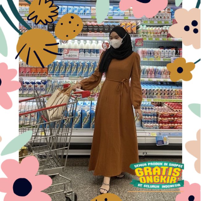 Loungewear | dress | enkawear | Double Gauze / arisan cantik