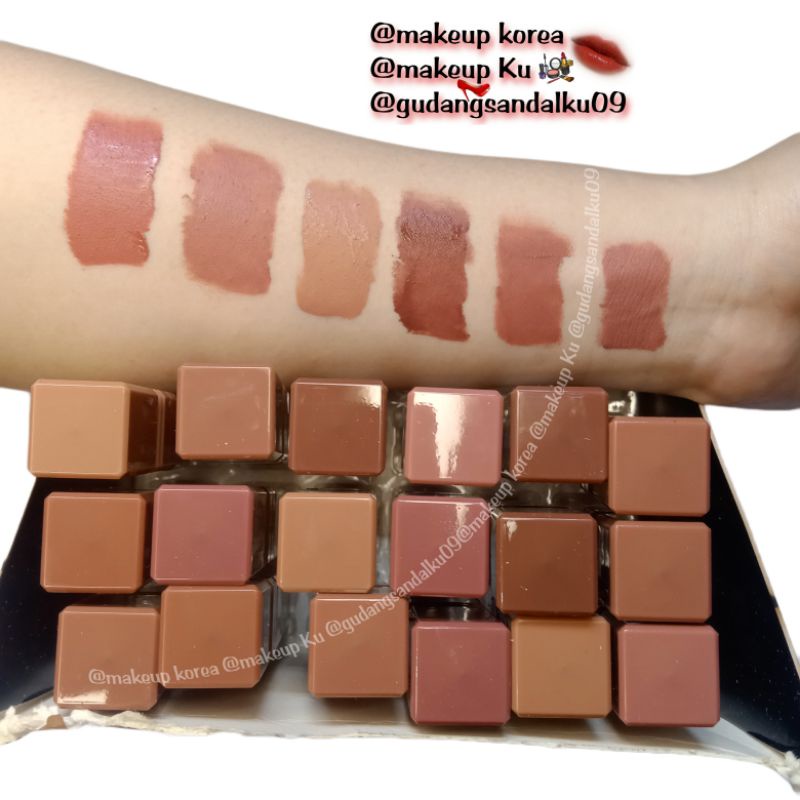 Lipstik Lipstick Nude Series - Lipcream Lipmatte Tahan Lama Ringan