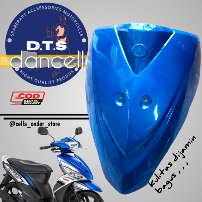 COVER BODY BODI DEPAN MIO J TAMENG DEPAN MIO J WARNA BIRU COVER FRONT BODY MIO J BLUE