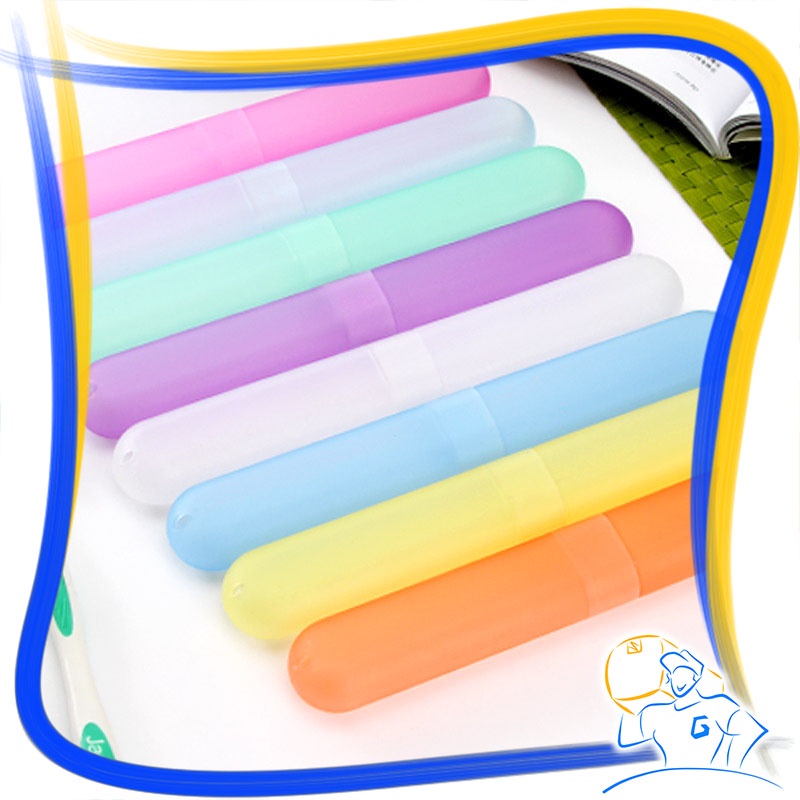 Tempat Box Sikat Gigi Odol Travel Portable Kotak Toothbrush Pasta Gigi Higienis