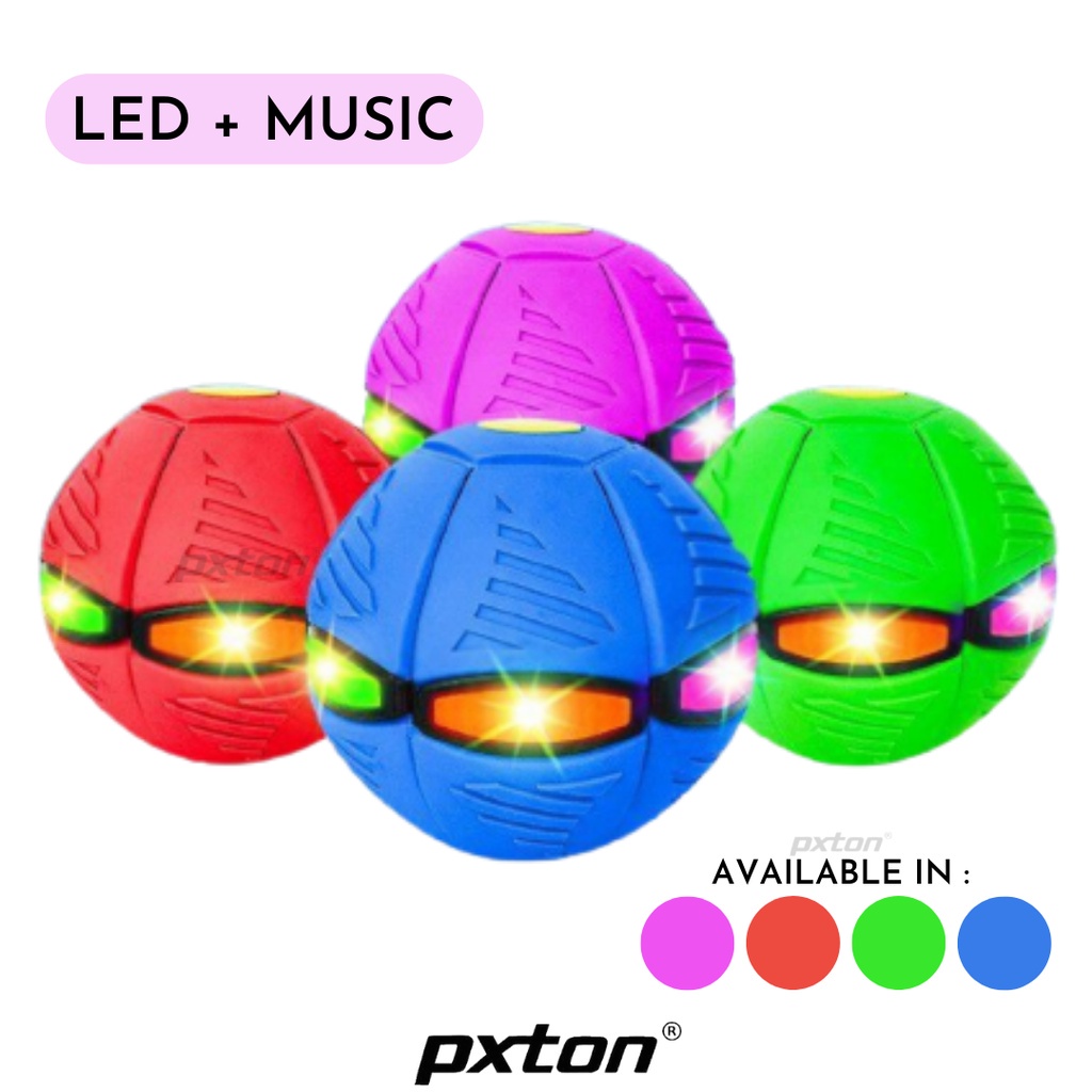 Mainan Bola Led + Music Ajaib Viral | Ufo Magic Ball Mainan Anak Viral / mainan anak / bola / mainan