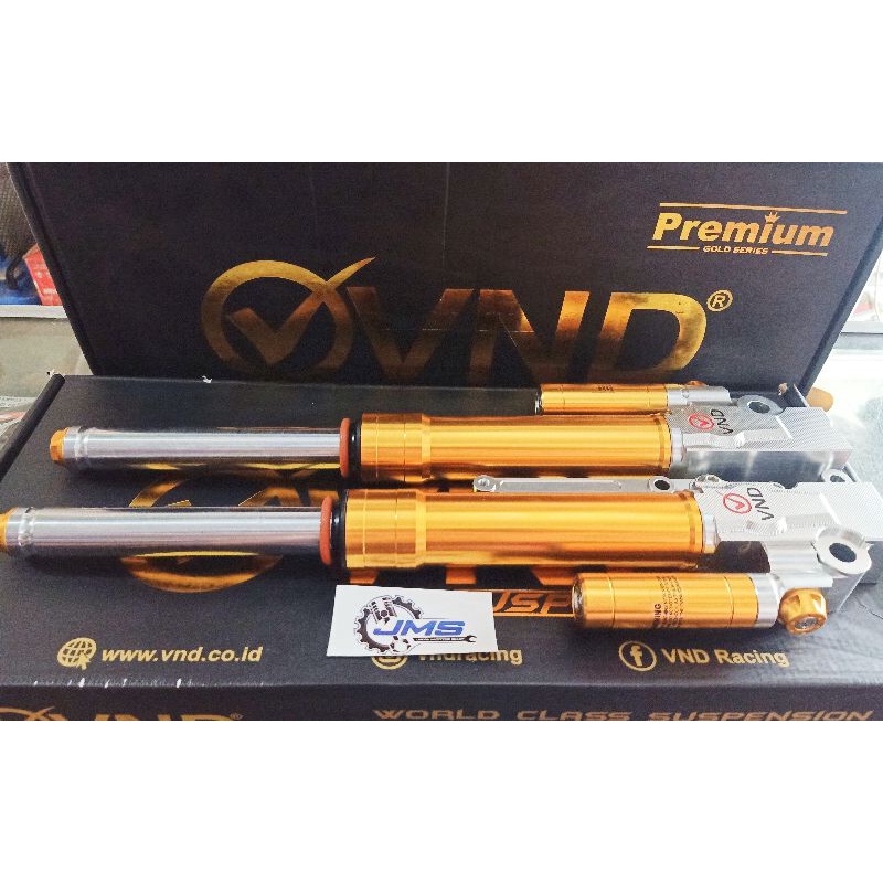 Shock VND Depan Vario/Beat/Scoopy Ak111 Gold