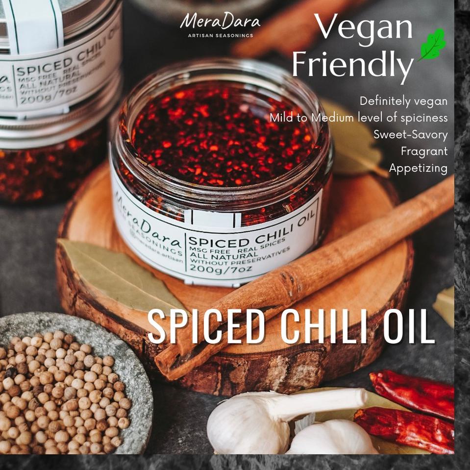 

✯ MERADARA Ebi/Spiced Chili Oil Dimsum Sambal Minyak Cabe Ebi/Original vegan friendly Ω