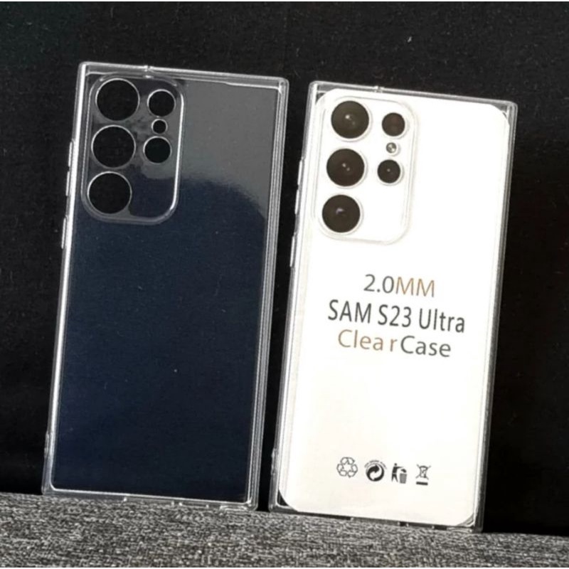 Case Samsung Galaxy S23 / S23+ Plus / Ultra 5G Silikon Casing Bening