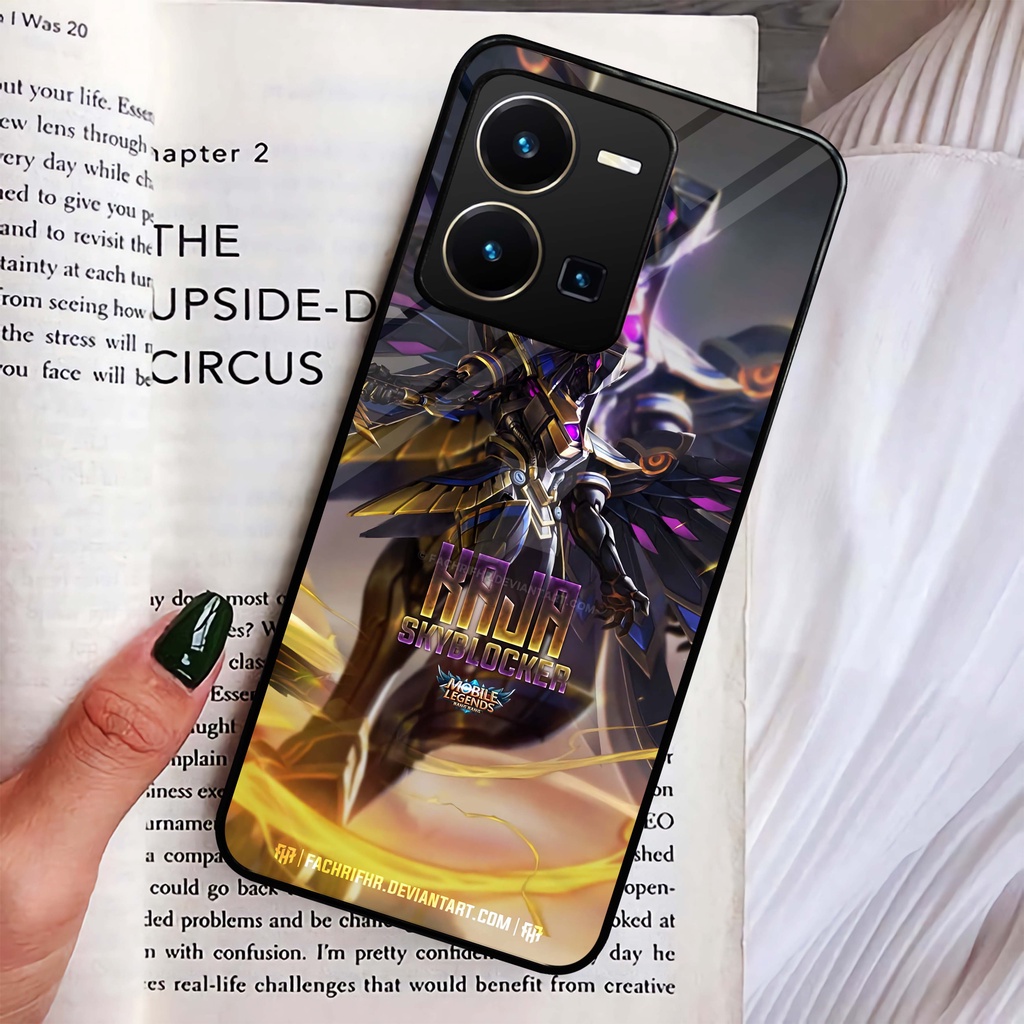 (MT19) Case | Hardcase Kilau Vivo Y35 | Casing Hp Vivo | Pelindung Smartphone Seven Case | Skin ML