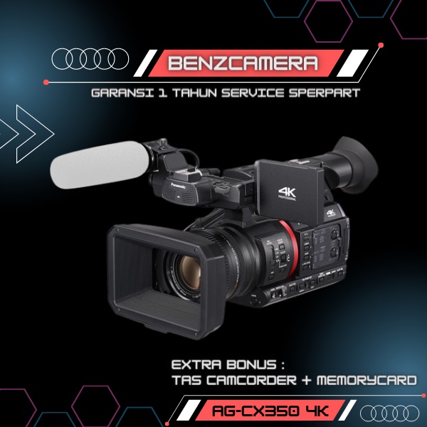 Panasonic AG-CX350 4K Camcorder
