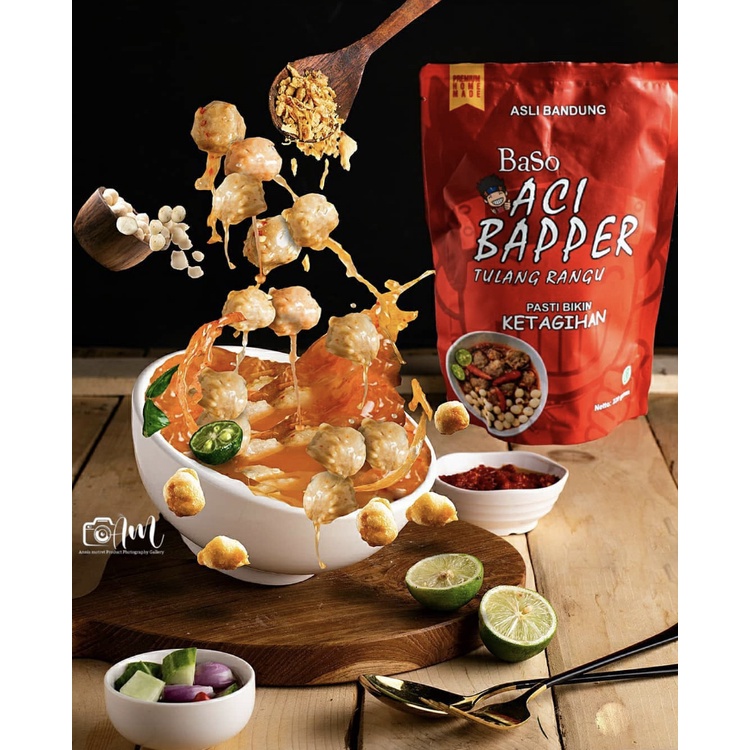 BAKSO ACI BAPPER TULANG RANGU ORIGINAL DAN SAMBEL MERCON | BAKSO ACI BAPER | FROZEN FOOD