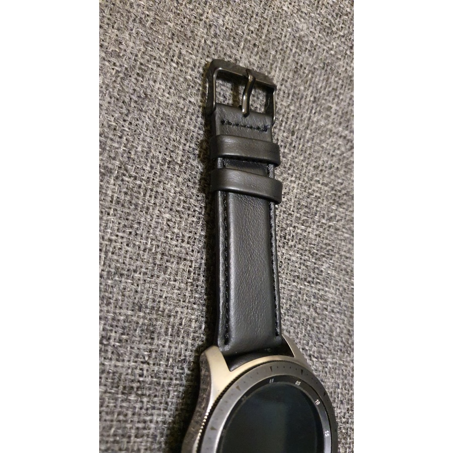 LEATHER STRAP FOR SAMSUNG GEAR CLASSIC ACTIVE WATCH AMAZFIT HUAWEI 20/22MM