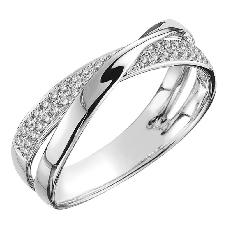 Cincin Silang | Cincin Bahan Tembaga Dua Warna | Sendok Garpu Bahan Stainless Steel | Aksesoris Wanita