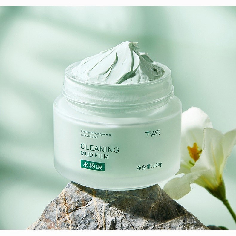 Hope Store - TWG Mugwort Mask Salicylic Acid Anti Pores &amp; Acne Clay Mask 100g