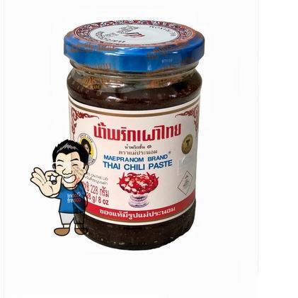 

➪ Maepranom Thai Chili Paste- Sambal Cabe Pasta 228g ✶