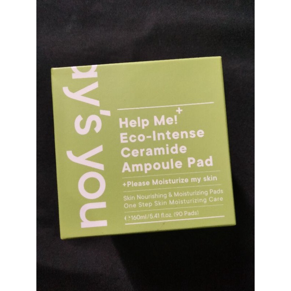 One day's you Help Me Eco-Intense Ceramide Ampoule Pad