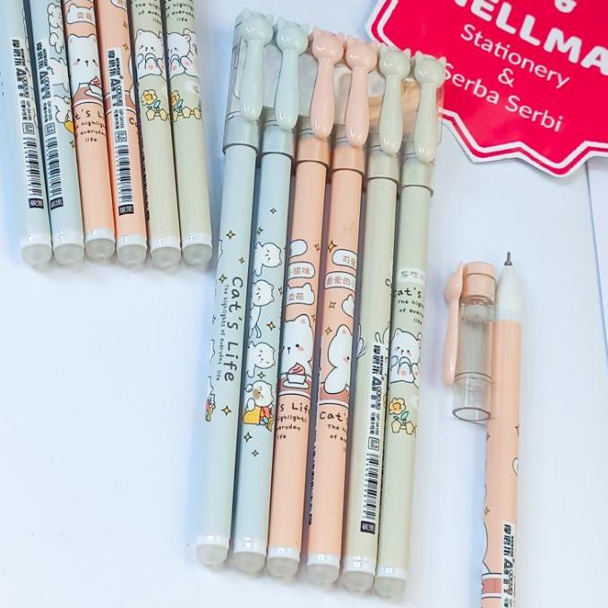 

️✔️✔️ Pulpen bisa dihapus Aodemei Motif (isi 12pcs) 