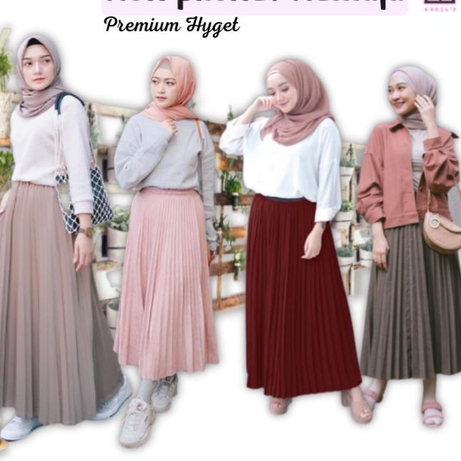 ▲ ROK PLISKET ANAK PEREMPUAN, ROK PLISKET REMAJA SMP PREMIUM UMUR 10 - 16thn / ROK PLISKET UNTUK REM