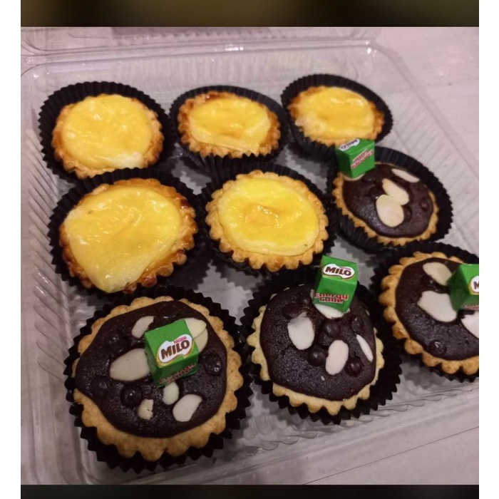 

Kue Pie Mini / Mini Pie 9'S / Pie susu Keju/Hampers Lebaran Unik - Coklat Keju