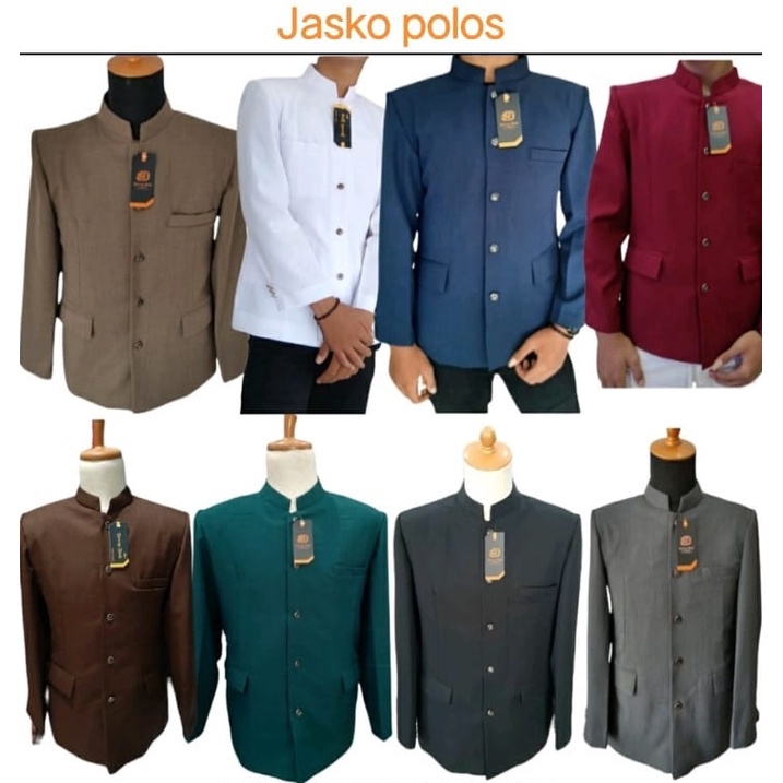 Baju Muslim Pria Jaskoko Modern Pria Jas Koko Pria Dewasa Jasko Polos Jas Pria Casual Jas Cowok