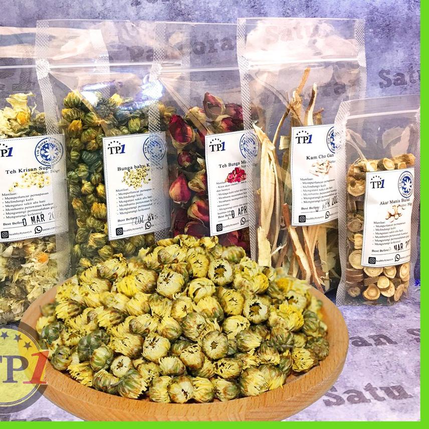 

◘ Teh bunga baby Krisan baby Chrysanthemum flower tea 50g ✵