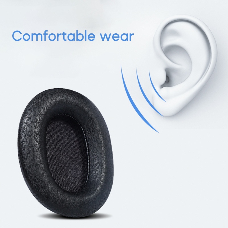 Vivi Comfort Protein Ear Pads Headphone Earpads Untuk W800BT plus Headphone Tebal Bantal Earphone Earpads Sleeves Dengan B