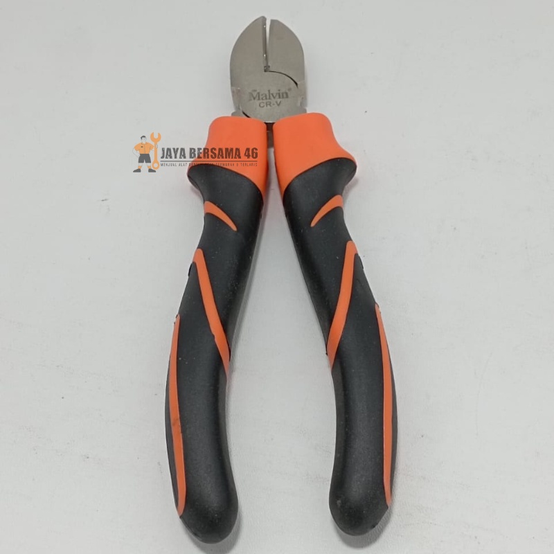 TANG POTONG MALVIN 6&quot; / TANG POTONG KUPAS KABEL KAWAT / DIAGONAL CUTTING PLIER / TANG LISTRIK KARET JUMBO / TANG POTONG UKURAN KECIL MINI 6 INCHI INCH HIGH QUALITY