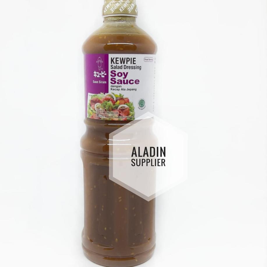 

☋ Kewpie Salad Dressing Soy Sauce dengan Kecap ala Jepang 1 Liter ♞