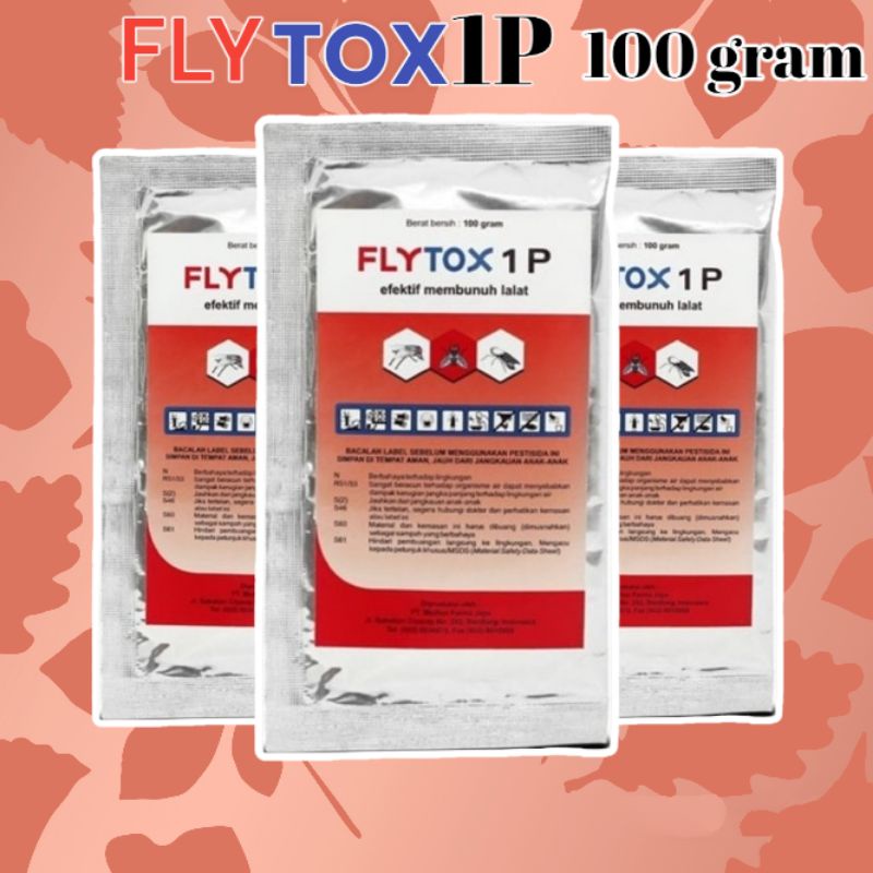 flytox1P 100 gram obat obat racun lalat medion