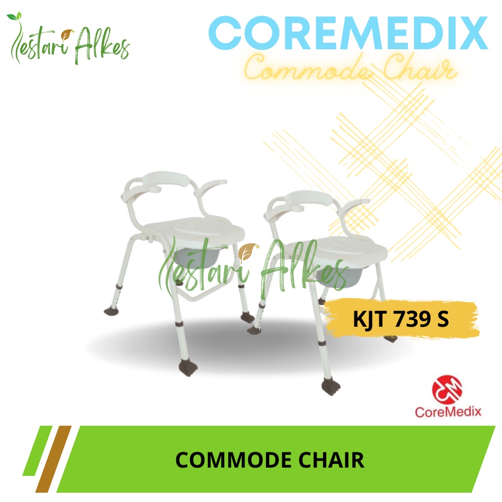 Commode Chair 3 in 1 CoreMedix KJT 739S