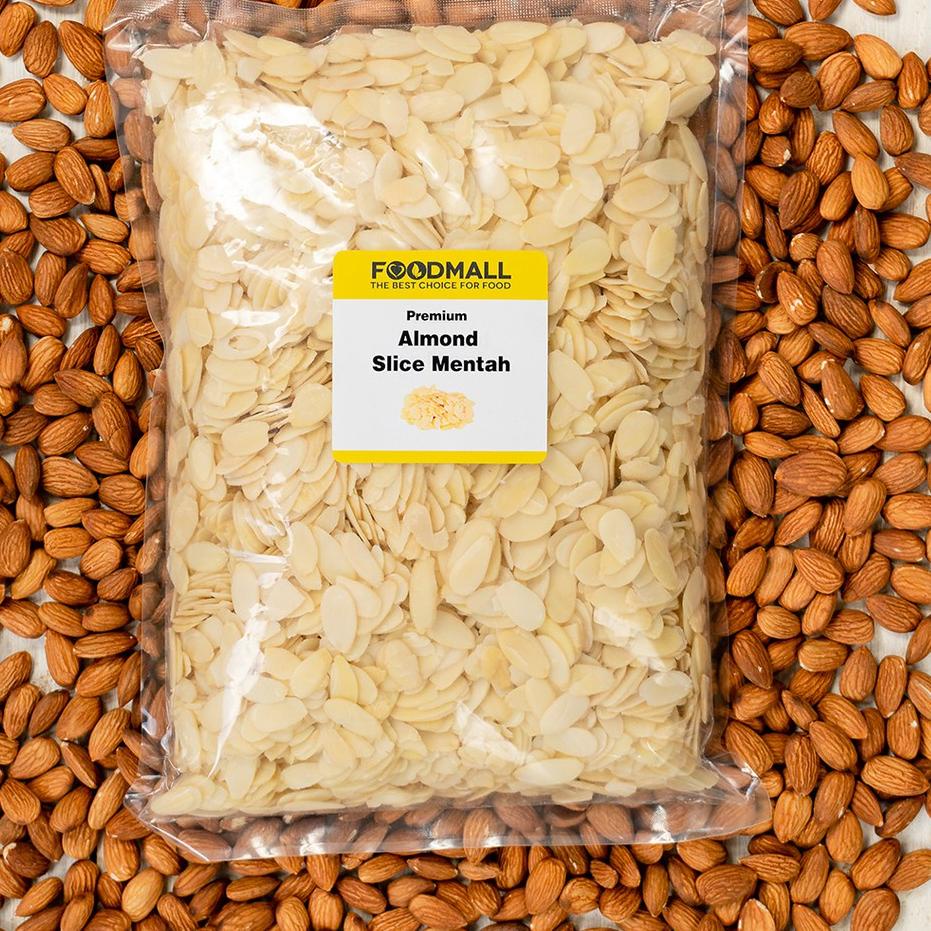 

➢ Almond Slice MENTAH 1 Kg ☄