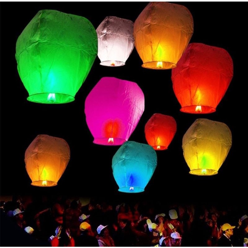 LAMPION TERBANG / SKY LANTERNS / FLYING LANTERNS