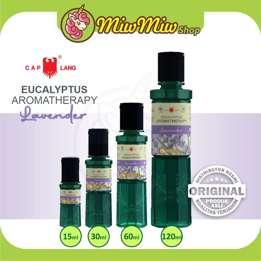 Cap Lang Aromatherapy Ekaliptus Lavender