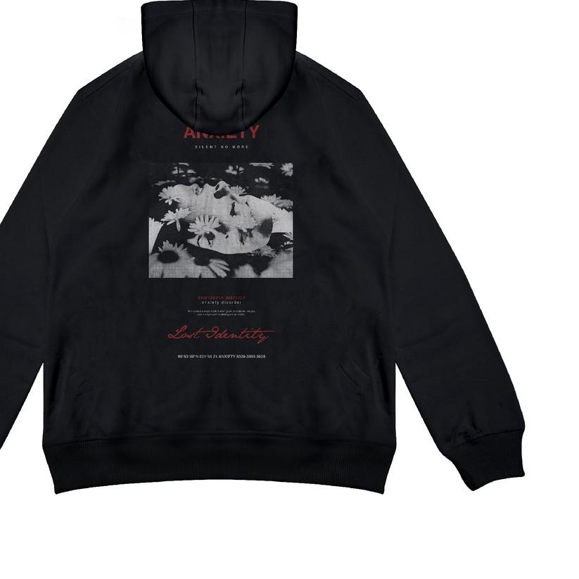 ➮ GRDT Anxiety Hoodie Black ➻