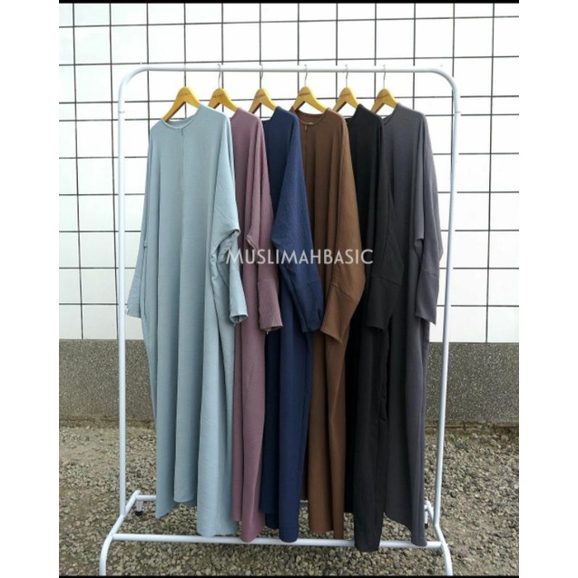 hana abaya muslimah basic (preloved)