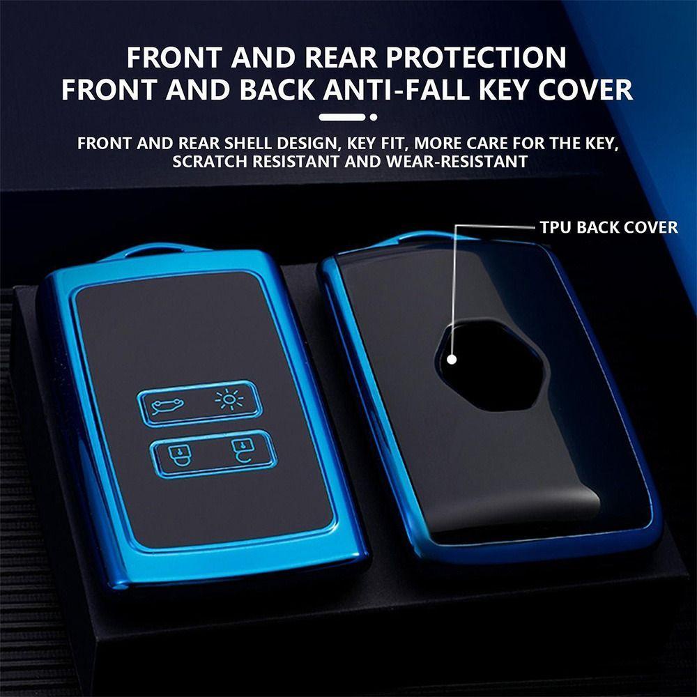 POPULAR Case Kunci Mobil Smart Remote Fob Cover TPU Key Case Untuk Mobil
