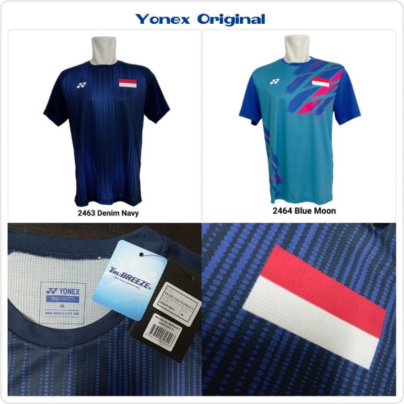 BAJU Badminton YONEX ORI / Kaos Badminton Original / Jersey Badminton Original / Atasan Yonex Ori 100% / Kaos Olahraga Pria Wanita / Sport Collection Jakarta