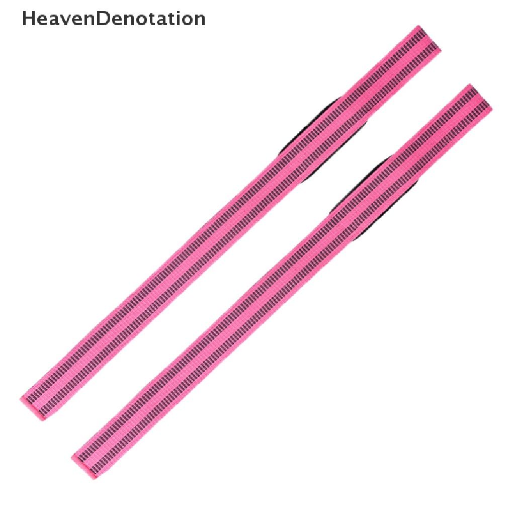 [HeavenDenotation] 1pasang Gym Lifg Straps Fitness Gloves Anti-slip Hand Wraps Wrist Straps Support Untuk Weight Lifg Powerlifg Training HDV