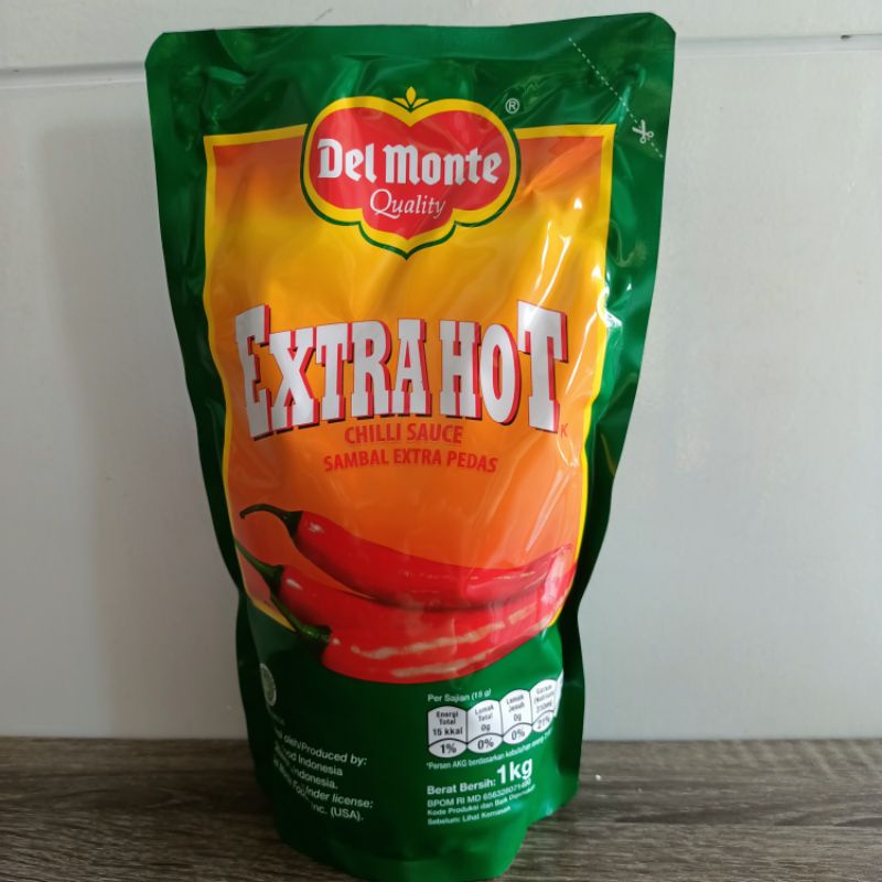 

SAUS CABAI DELMONTE EXTRA HOT KEMASAN STANDING POUCH 1KG