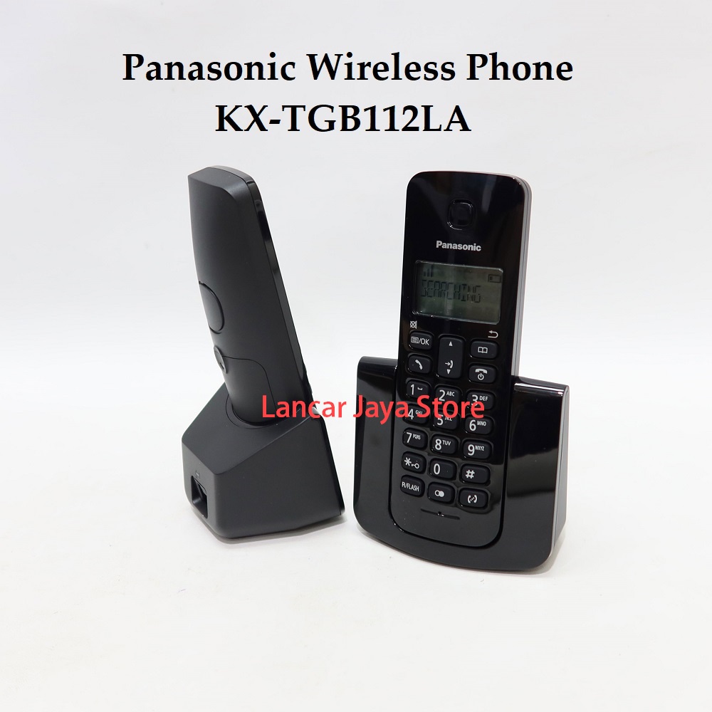 Cordless Phone KX-TGB112LA Telpon Rumah Panasonic (2handset) New Models